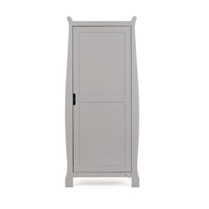 Obaby Stamford Sleigh Single Wardrobe-Warm Grey (New)