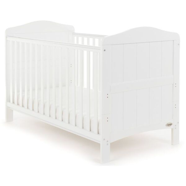 Obaby Whitby Cot Bed-White