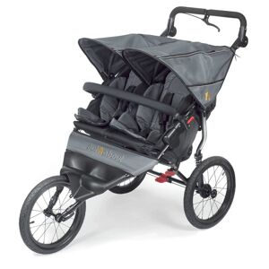 Out n About Nipper DOUBLE SPORT Stroller-Steel Grey