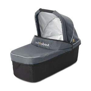 Out 'n' About Nipper Single Carrycot-Steel Grey