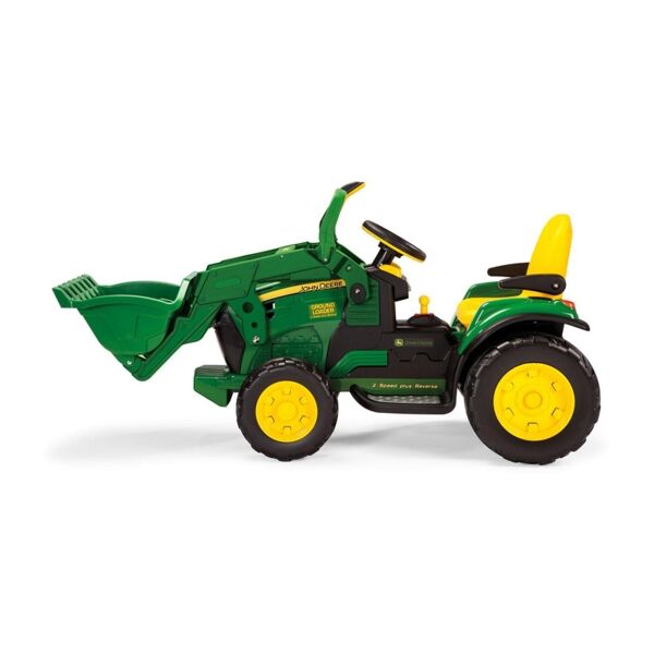 Peg Perego John Deere Ground Loader Ride On Digger- Green