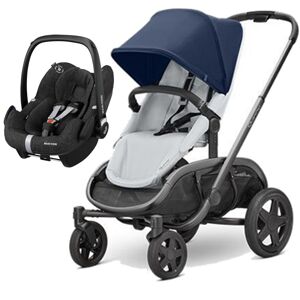 Quinny Hubb Graphite Frame XXL 2in1 Pebble Pro Travel System-Nav