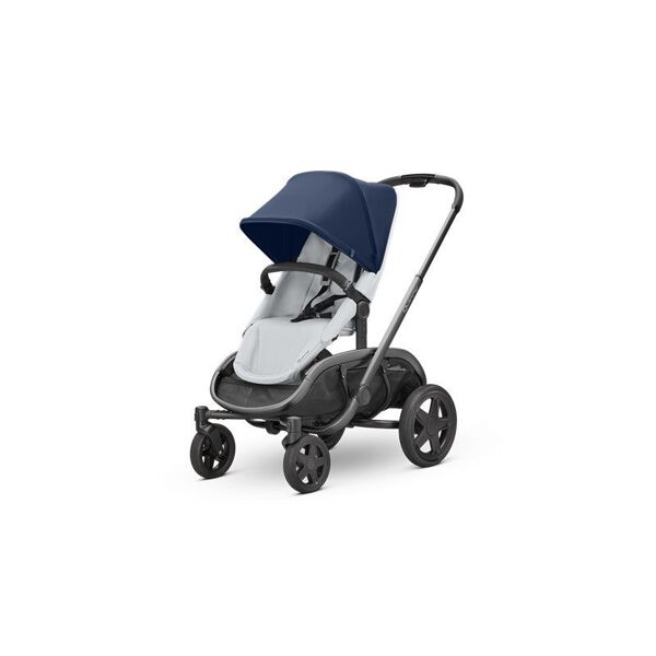 Quinny Hubb Graphite Frame XXL Shopping Stroller-Navy/Grey