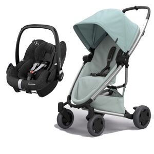 Quinny Zapp Flex Plus 2in1 Pebble Plus Travel System-Frost on Gr