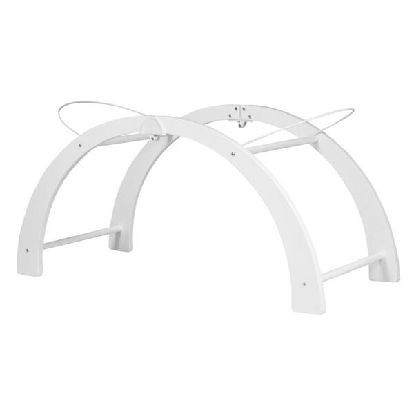 Shnuggle Moses Basket Curve Folding Stand-White (New)