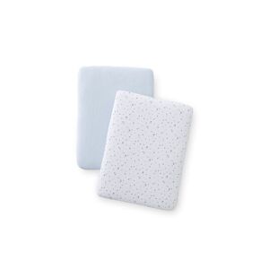 Silver Cross Boys 2pk Jersey Cot Bed Fitted Sheet