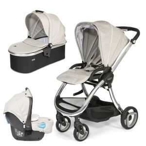 Tutti Bambini Arlo Chrome 3in1 Travel System-Oatmeal