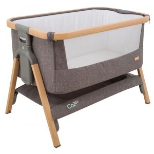 Tutti Bambini CoZee Bedside Crib-Oak/Charcoal