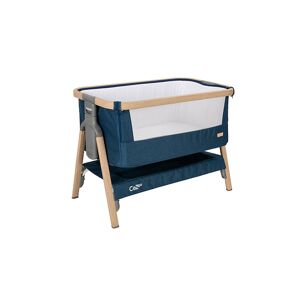 Tutti Bambini CoZee Bedside Crib-Oak/Midnight Blue