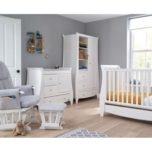 Tutti Bambini Katie 5 Piece Sleigh Room Set-White