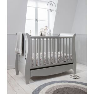 Tutti Bambini Roma Mini Sleigh Cot bed With Under Bed Drawer-Dov