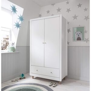 Tutti Bambini Siena Wardrobe-White/Beech