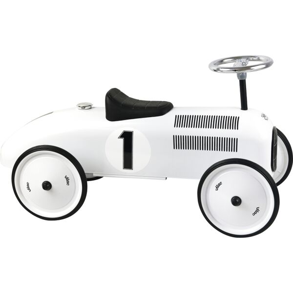 Vilac Classic Ride On Metal Car- Polar White