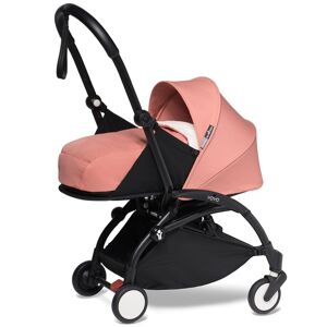 BABYZEN YOYO 2 Black Frame Newborn Package-Sherpa Ginger (New)