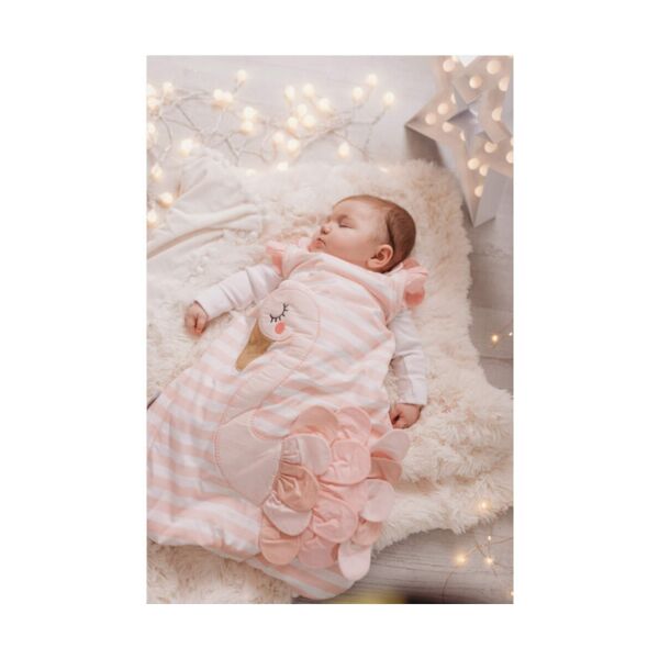 Bizzi Growin 2.5 Tog Sleeping Bag 0-6 Months-Flora the Flamingo