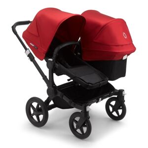 Bugaboo Donkey 3 Duo Pushchair-Black/Black-Red