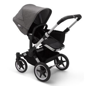 Bugaboo Donkey 3 Mono Pushchair-Aluminium/Black-Grey Melange