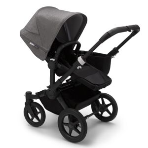 Bugaboo Donkey 3 Mono Pushchair-Black/Black-Grey Melange