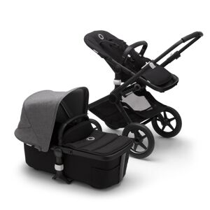 Bugaboo Fox2 Complete-Black/Black-Grey Melange
