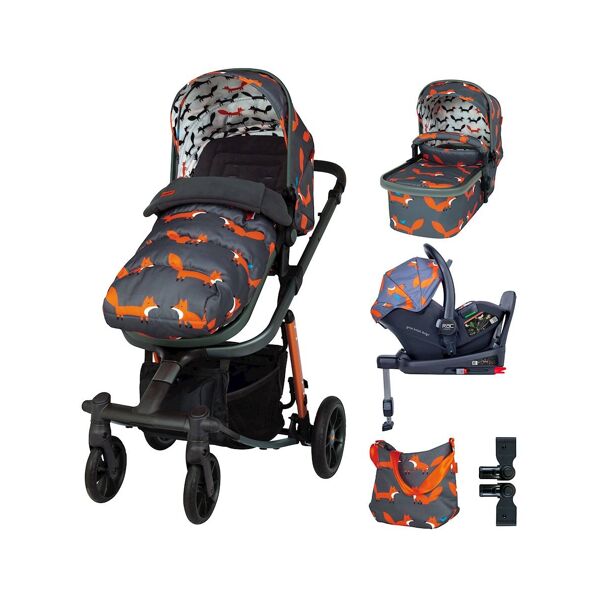 Cosatto Giggle Quad Everything Bundle-Charcoal Mister Fox