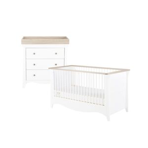 Cuddle Co Clara 2 Piece Furniture Set-Driftwood Ash