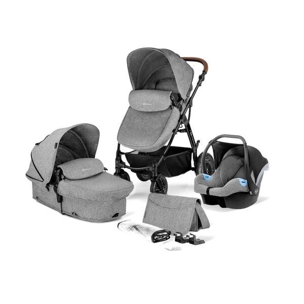 Kinderkraft Moov 3in1 Travel System-Grey Melange