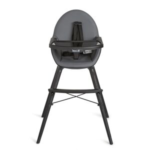 Koo-di Duo Wooden High Chair-Charcoal