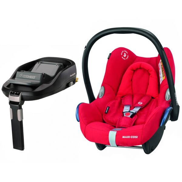 Maxi Cosi Cabriofix Group 0+ Car Seat With Familyfix Base-Nomad