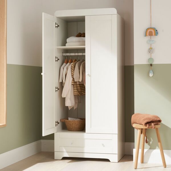 Tutti Bambini Rio Wardrobe-White