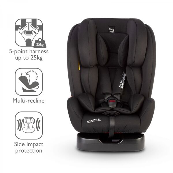 Babyauto Dupla Group 0+1/2/3 Car Seat-Black