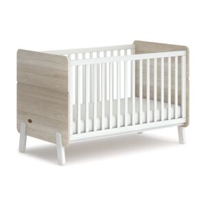 Boori Natty Cot Bed-White & Oak (2021)