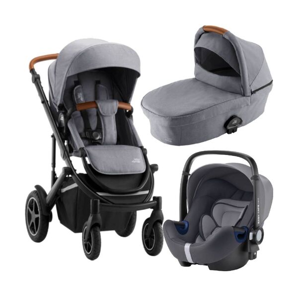 Britax Smile Iii Travel System - Frost Grey (Exclusive to Kiddie