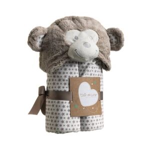 Clair De Lune Little Monkey Hooded Blanket (NEW)