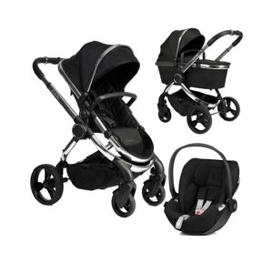 iCandy Peach & Cybex Bundle -Chrome/Black Twill