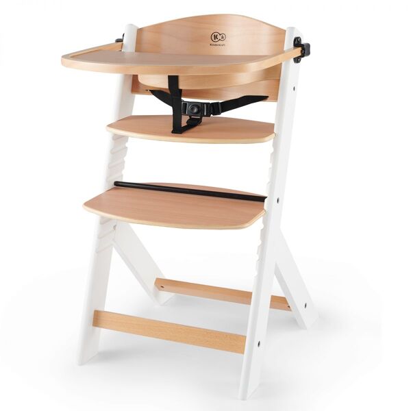 Kinderkraft Enock Highchair -Wooden/White