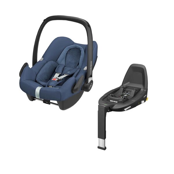 Maxi Cosi Rock I-SIZE Group 0+ Car Seat With FamilyFix2 Base-Nom