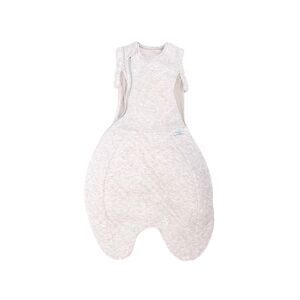 Purflo Swaddle To Sleep Bag 0.5 Tog 0-4m Lightweight-Minimal Gre