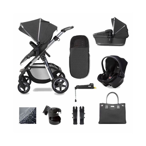 Silver Cross Pioneer Simplicity Plus & Isofix Base Bundle-Clay (