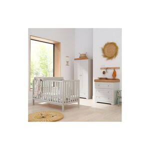 Tutti Bambini Malmo 3 Piece Room Set with Cot Top Changer-Dove G