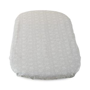 Chicco Pack Of 2 Cotton Baby Hug Fitted Sheets-Grey Fox