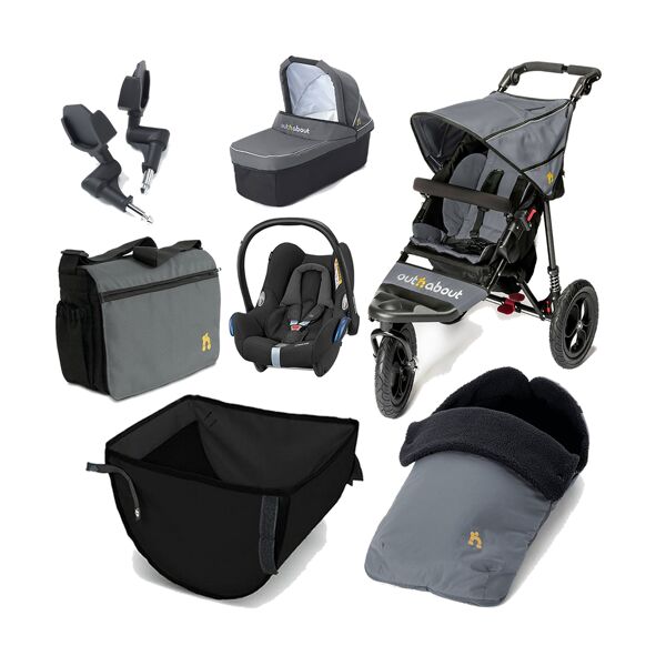 Out n About Nipper Single 360 V4 Ultimate Newborn 6 Piece Travel