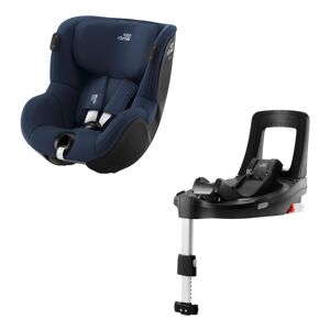 Britax DUALFIX iSENSE Group 0+/1 Car Seat + Base Bundle-Indigo B