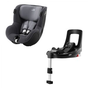 Britax DUALFIX iSENSE Group 0+/1 Car Seat + Base Bundle-Midnight