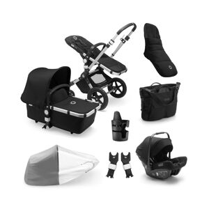 Bugaboo Cameleon 3 Plus Ready to Go 7 Piece Bundle-Aluminium/Bla
