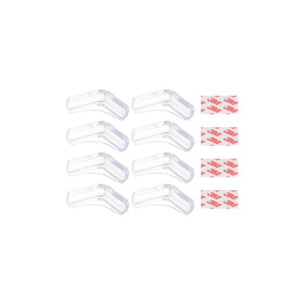 Hauck Corner Me 3 - Furniture Corner Protector - Square - 8 pack