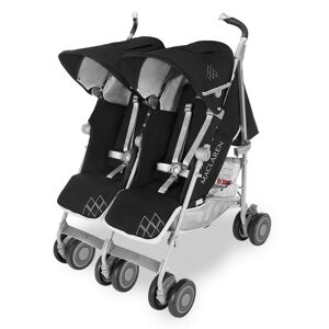 Maclaren Twin Techno Stroller-Black (New 2018)