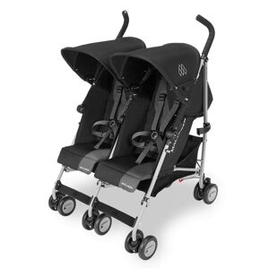 Maclaren Twin Triumph-Black/Charcoal (New 2018)