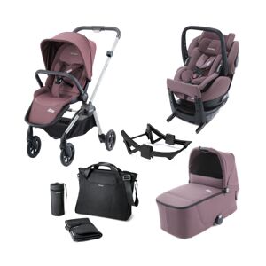 Recaro Sadena & Salia Elite 8 Piece Travel System Bundle-Alumini