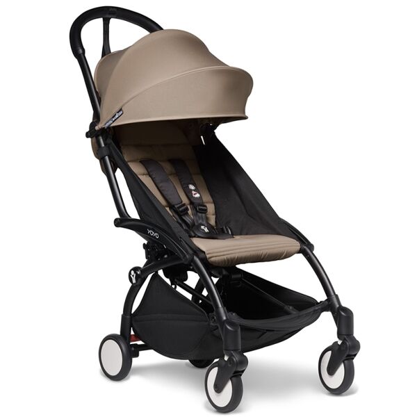 BABYZEN YOYO 2 Black Frame 6+ Stroller-Taupe (New)