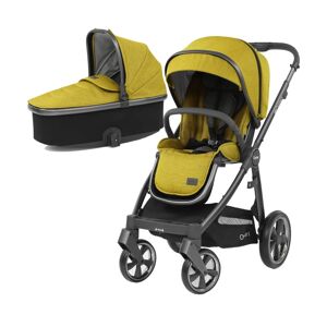 BabyStyle Oyster 3 City Grey Finish 2in1 Pram System-Mustard